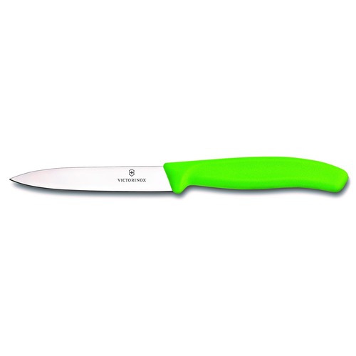 Victorinox Paring Knife Pointed Blade 10 Cm Green 