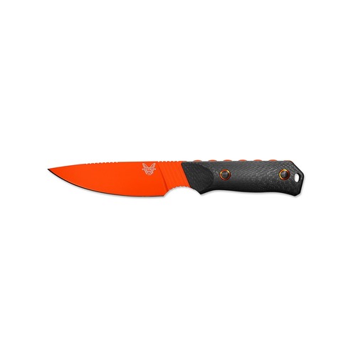 Benchmade 15600OR Raghorn Fixed Blade, Carbon Fibr