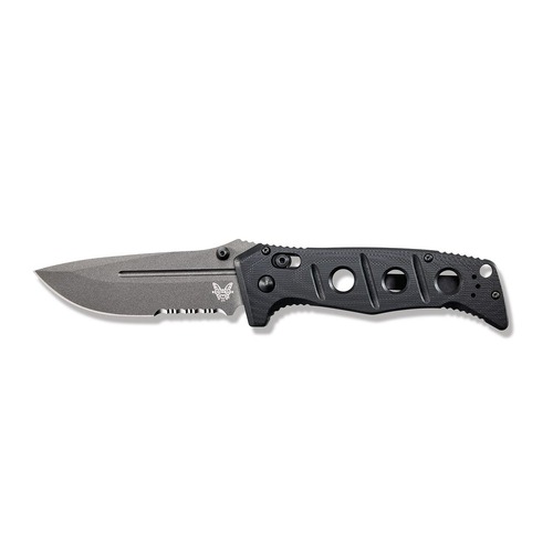 Benchmade 275SGY-1 Adamas Axis Folding Knife, Blac