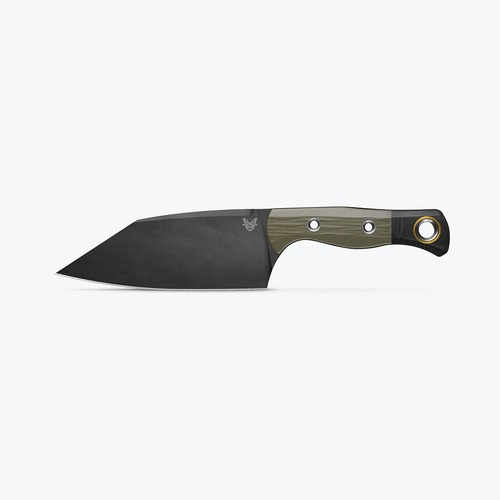 Benchmade B4010BK-01 Station Knife Fixed Blade, Bl