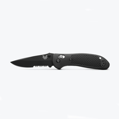 Benchmade 551SBK Griptilian® | Black Grivory® | Fo