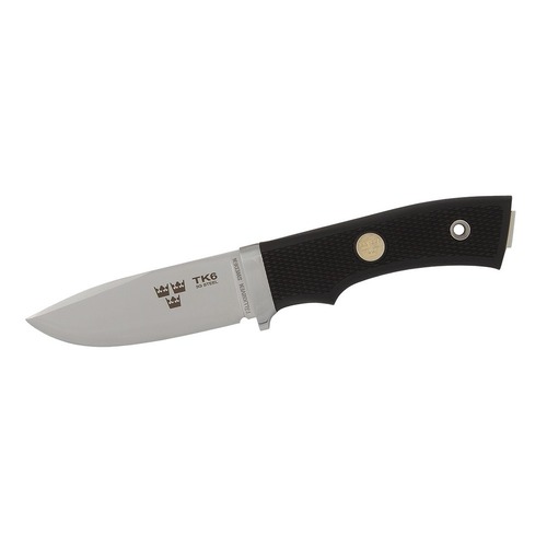 Fallkniven Tk6L 3G Powder Steel Blade, Leather She