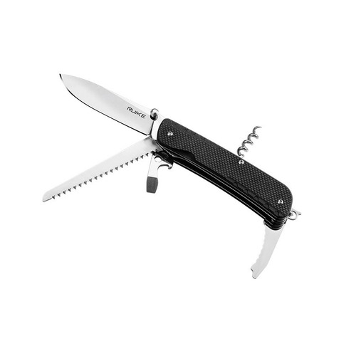 RUIKE LD32-B Black Multi-Function Folding Knife