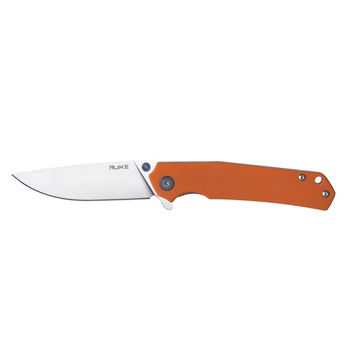 RUIKE P801-J  Flipper Folding Knife, Orange G10 + 