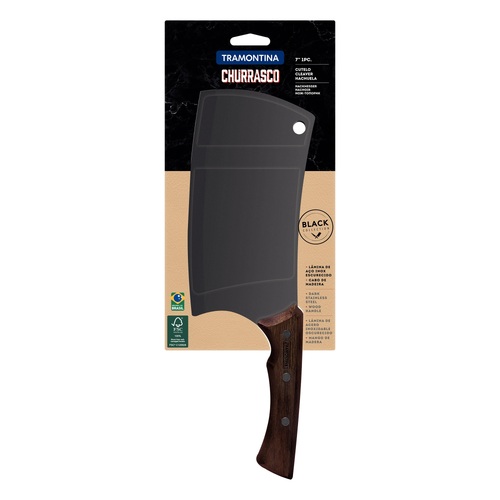TRAMONTINA CHURRASCO BLACK COLLECTION MEAT CLEAVER