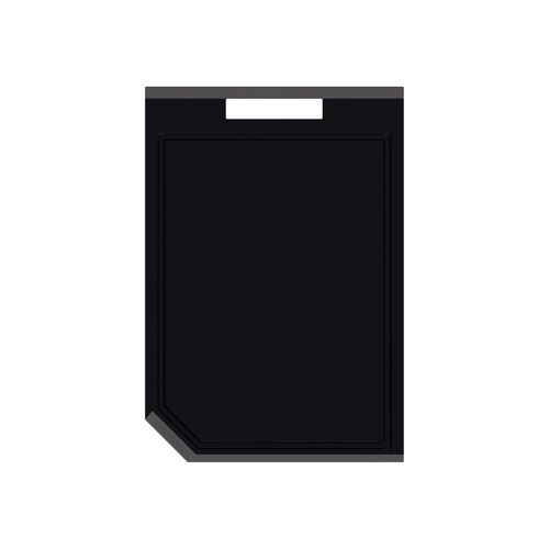 BLACK COLOUR POLYPROPYLENE CUTTING BOARD