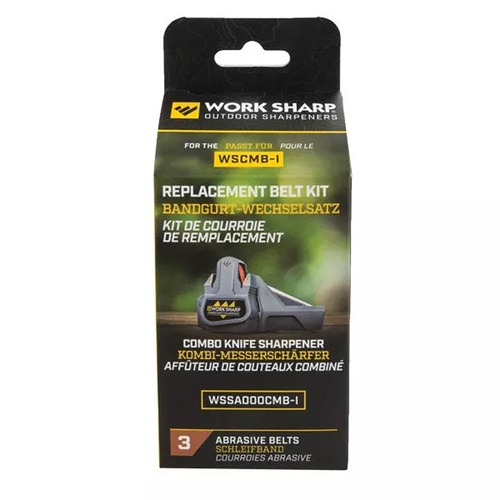Work Sharp WSSA000CMB-I Replacement Belt Kit Qty 3