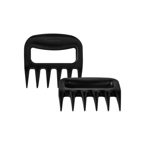 CHURRASCO BLACK 2PC POLY BARBECUE CLAWS